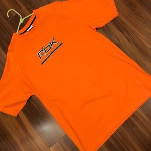 🔥🍊Orange Reebok Tee - Large